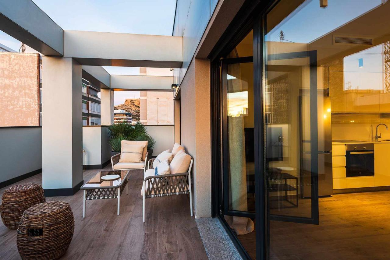 Apartamento Bguest Con Terraza Alicante Exterior foto